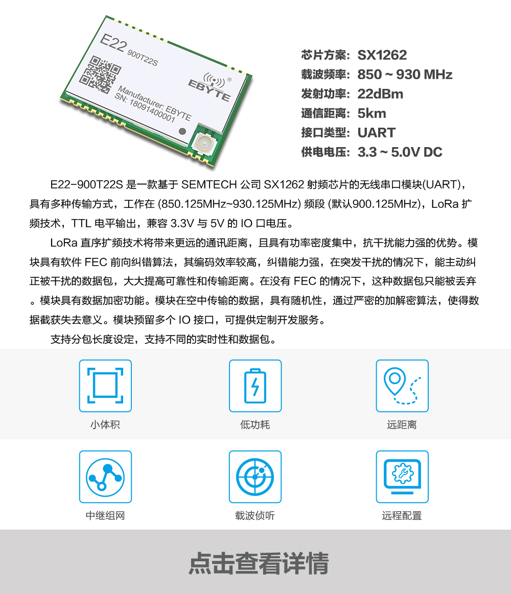 產(chǎn)品動(dòng)態(tài)_E22-900T22S_CN