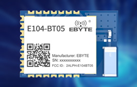 億佰特E104-BT05藍牙模塊應(yīng)用TLSR8266國產(chǎn)芯片無線通信