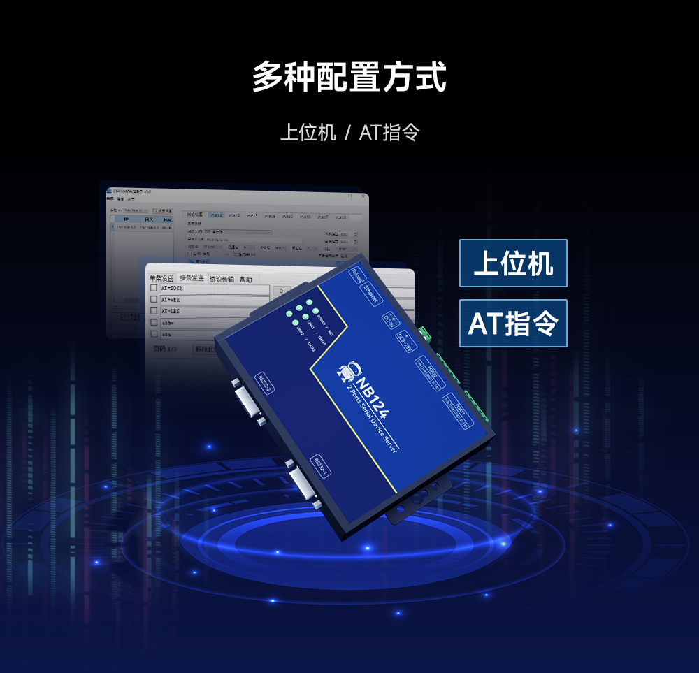 工業(yè)級2路串口服務(wù)器 (9)