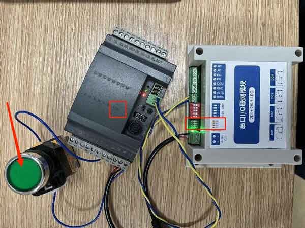 12實現串口IO聯(lián)網模塊與PLC通信
