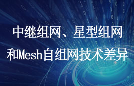 中繼組網(wǎng)、星型組網(wǎng)和Mesh自組網(wǎng)技術(shù)差異詳解