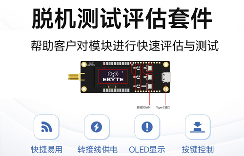 SC系列無線模塊脫機測試評估套件產(chǎn)品通信操作教程案例