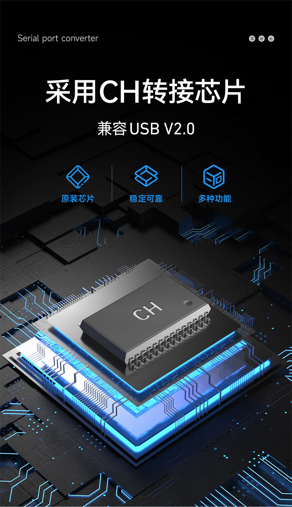 E810-U21CS 非隔離2路USB轉(zhuǎn)RS485轉(zhuǎn)換模塊 (3)