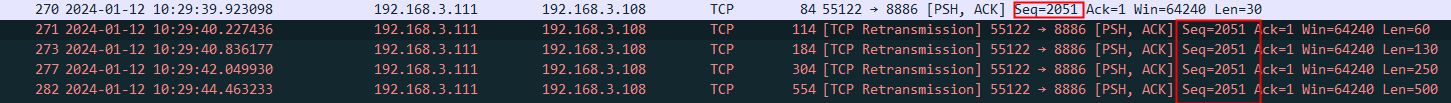 3 TCP協(xié)議重傳機(jī)制