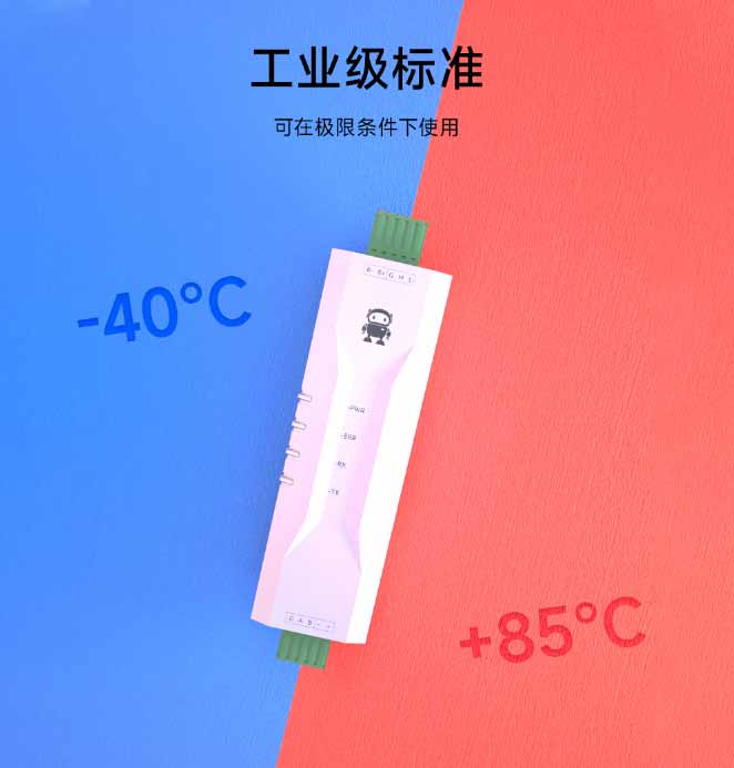 工業(yè)級-ECAN-101型CAN總線轉RS485總線設備