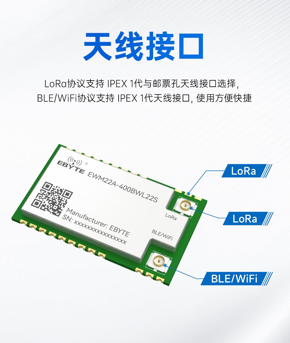 400頻段藍(lán)牙、WiFi、LoRa多合一無(wú)線模塊 (12)
