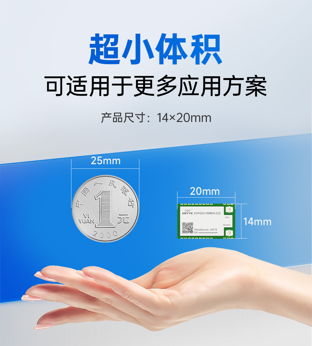 900頻段藍(lán)牙、WiFi、LoRa多合一無線模塊 (11)