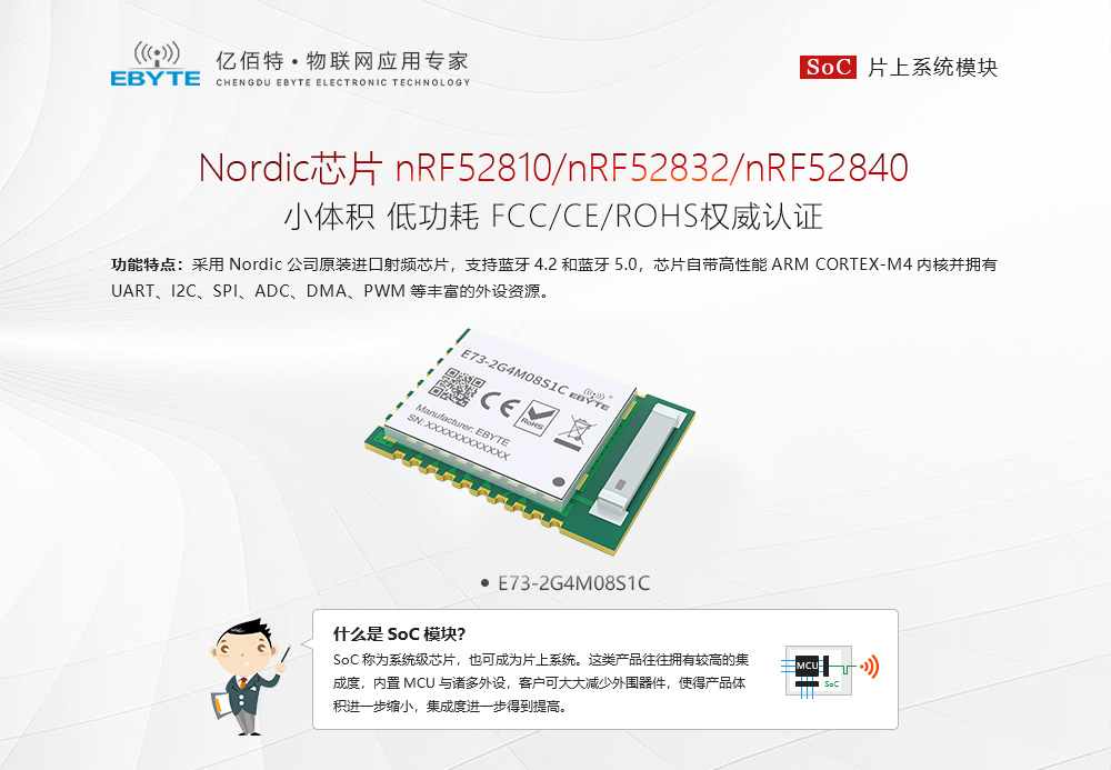 E73-2G4M08S1C藍牙模塊 (1)